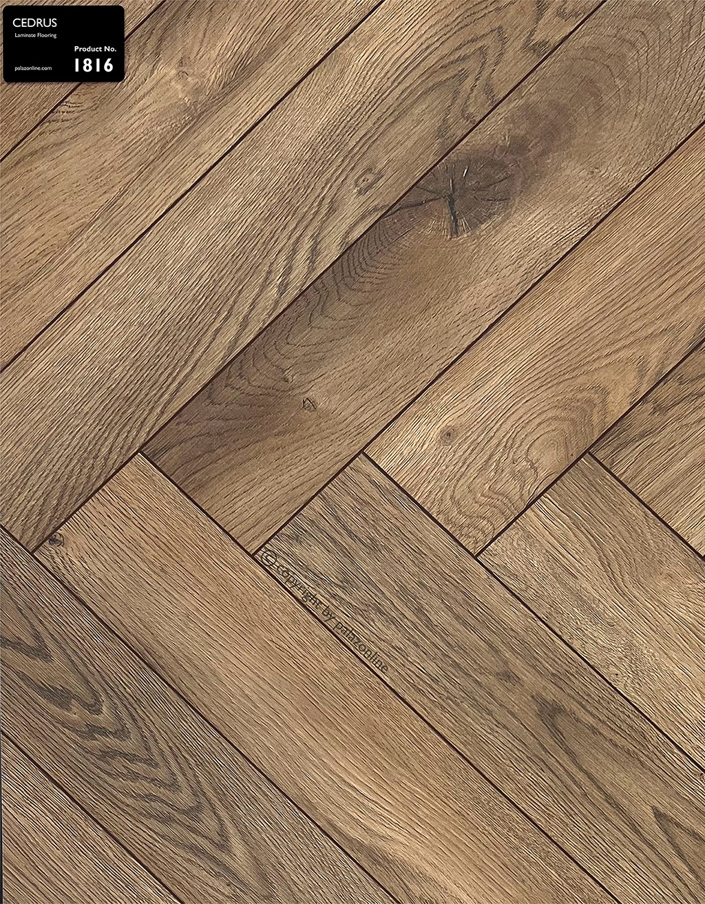 لمینیت پالاز آلبوم سدروس جناغی کد 1816JE با ضخامت ۸ میلیمتر و ضریب سایش AC4